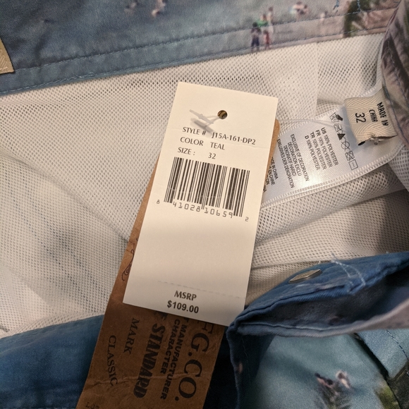 Jachs New York bathing suit palm trees beach sz 32 - Picture 6 of 6